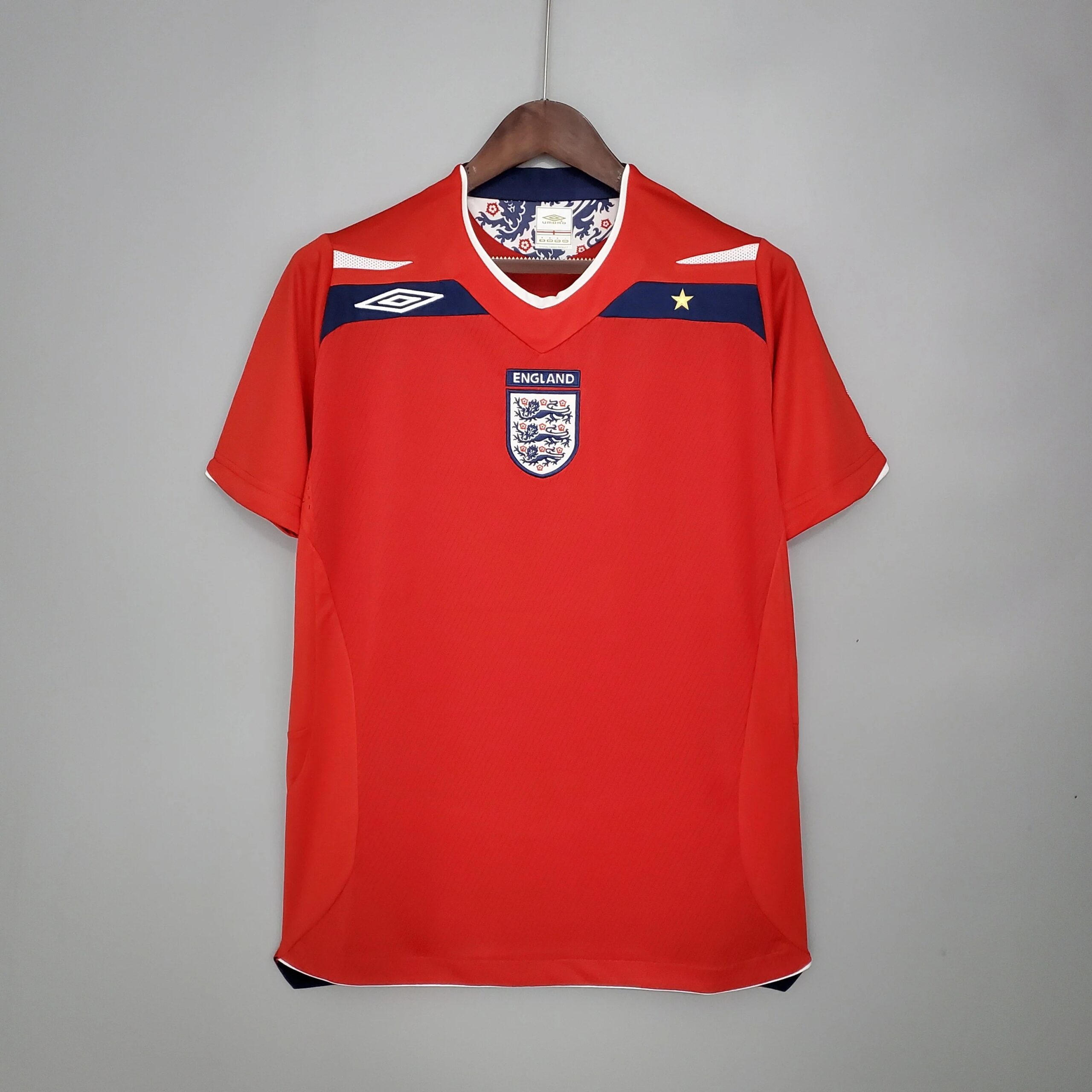 英格兰 2008-2009 客场球衣 (3) England 2008-2009 away shirt - Image 1