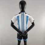 Argentina Men's Football Team 2022 Season Home Shirt (Children's Version) - Image 3