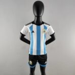 Argentina Men's Football Team 2022 Season Home Shirt (Children's Version)