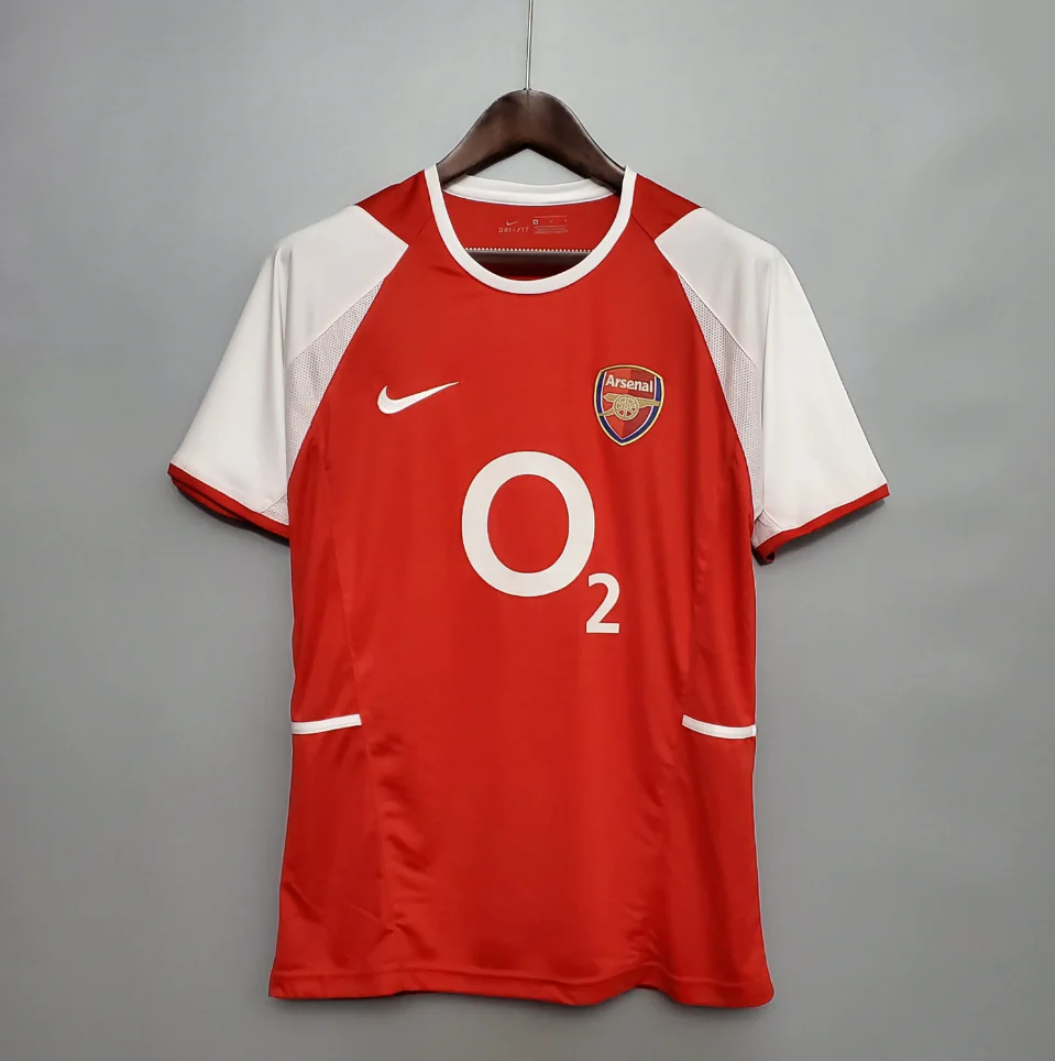 阿森纳 2002-2004 主场球衣 (2) Arsenal 2002-2004 home shirt - Image 1