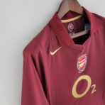 Arsenal 2005 - 2006 home long-sleeved shirt - Image 6