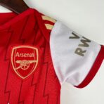  Arsenal 2023-2024 Home Baby Shirt - Image 4