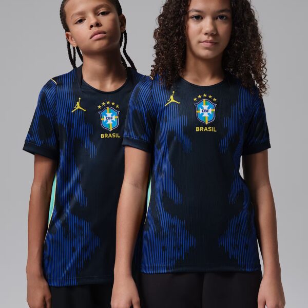 Children's Away Fan Version of the Brazil Team for the 2026 Season